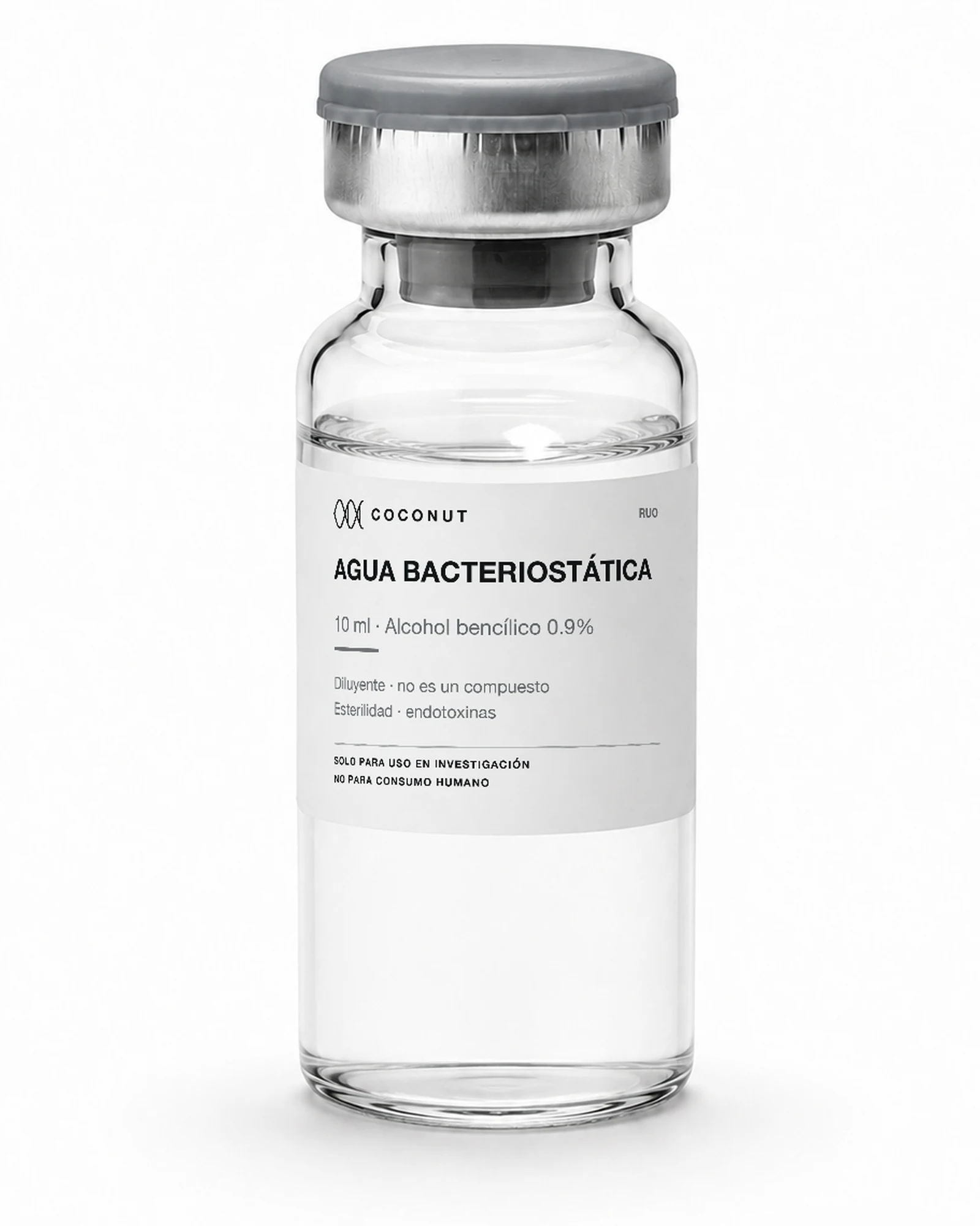Agua Bacteriostática 10 ml
